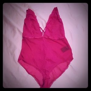 Pink Bodysuit/lingerie